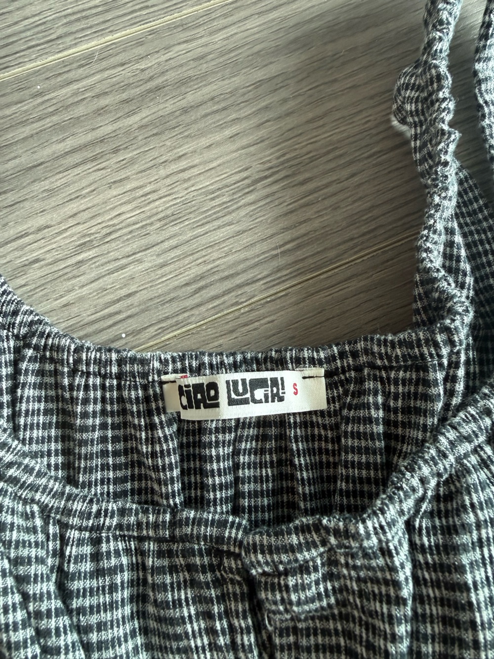 Ciao Lucia Gianluca Dress Check - Picture 4 of 4